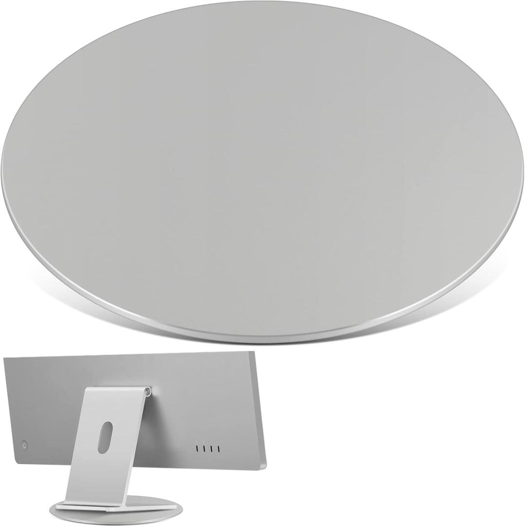 360 Rotation Monitor Swivel Base - Computer Screen Monitor Stand Flat Panel Turntable Rotating Swivel Base for Mac Laptop Potted Plants, Arts Crafts Display Stand