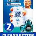 Mr. Clean Magic Eraser Foaming Sponge, All Purpose Cleaner, Dawn Cleaning Power, Ultra Foamy, 7ct