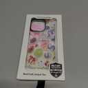 for iPhone 14 Pro Case, Coastal Fruit Collage Pattern with Lucky Charms, Military-Grade Drop Protection, Boho Y2K Soft Slim TPU Protective & Camera Protection for Women Girls (BuleArtCut)