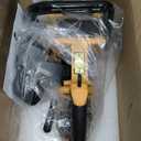 40V(20V*2) 16"+18" 2-IN-1 Brushless Chainsaw Cordless, Electric Powered Chainsaw Compatible with Dewalt Battery with Auto Oiler & Safety Lock Brake, for Tree Trimming Branch Wood Cutting(ONLY TOOL) (Yellow)