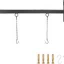 24in Modern Hanging Sign Bracket with Chains
Heavy Duty Metal Sign Hanger Hanging Black Farmhouse Wall Bracket Hook for Outdoor Store Street Home Office Classroom