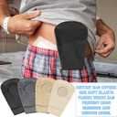Sherr 4 Pieces Ostomy Bag Cover Colostomy Bag Covers Odor Control Stretchy Pouch Washable Pouch Liner for Women Men Lightweight Care Protector Supplies, 4 Colors