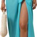 Eicolorte Womens Beach Cover Up Chiffon Sheer Bikini Beach Swimsuit Coverup Sarong Pareo Wraps for Women (S)