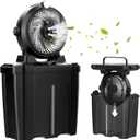 Portable Misting Fan - 11L Bucket, 20000mAh Rechargeable Battery Powered Fans for Patios, Outdoor Fans With Night Light, 3 Wind Speed & 4 Spray Mister Camping Cooling Fan, Waterproof Design