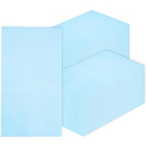 Blue Paper Napkins Everyday Disposable 100 Pack Bathroom Napkins Guest 3 Ply Paper Hand Towels Dinner Napkins For Wedding Birthday Party