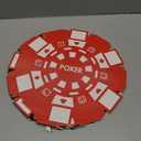 Silipull 12 Pcs Casino Theme Party Decorations 9 Inch Large Poker Chip Favor Boxes Jumbo Chip Table Centerpiece for Game Night New Year Prom Party Supplies, Multicolor