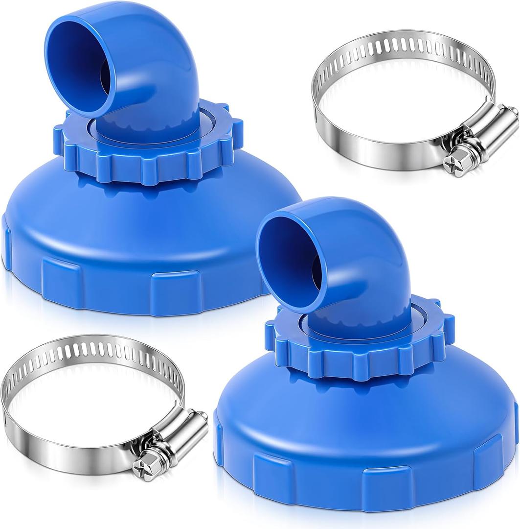 Baquler 2pcs Pool Jet Nozzles Jets for Bathtub at Home 360swivel Rotatable Pool Inlet Nozzle Fitting Swimming Pool Return Jet Replacement Part Compatible with Intex Spa Spout Accessories, 3.15 inches