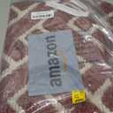 Kitchen Rugs Sets of 2-Colorful Non Slip Kitchen Mats for Floor-Thick,Moroccan Style Kitchen Decor Floor Mat Runner Carpet for Hallways Entryway Laundry Washable(20"x32"+20"x48",Red)