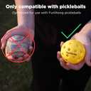 Furlihong 680PBH Pickleball Starter Kit, Including Launch Machine, Ball Recycling Net, Pickleball Paddle, 3 x Pickleballs and Carrying Bag