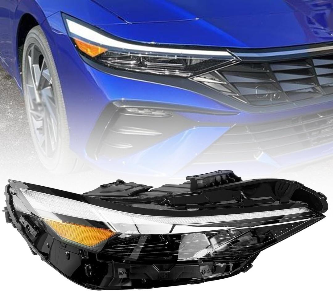 92012-AA740 Right LED Headlight Fit For Hyundai Elantra 2024-2025