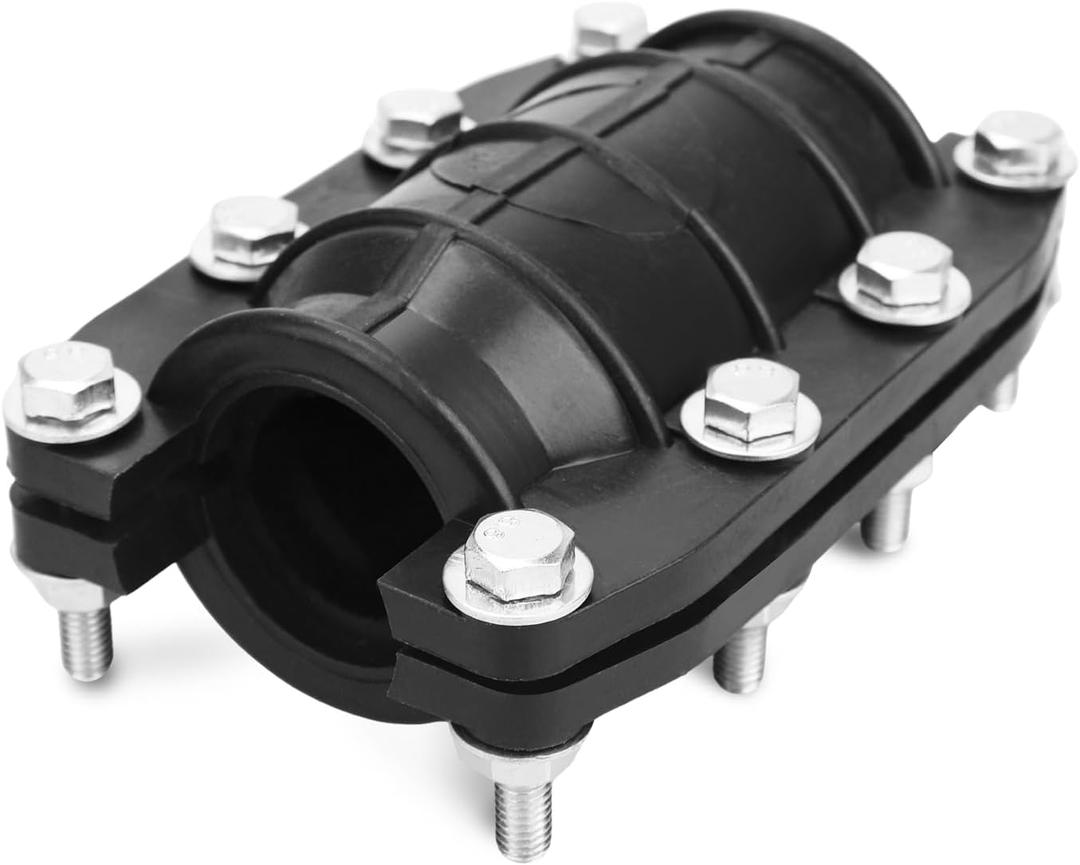 1 1/4 Inch Pipe Repair ClampEmergency Pipe Repair Kit for Plastic and Metal Pipes (31mm-33mm)