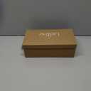 Women Heels Slingback Pointed Closed Toe Kitten Heel Sandals Slip On Stiletto 2.6 Inch Pumps Metal Buckle Patent Leather Evening Prom Party Dress Shoes (Cool Black)