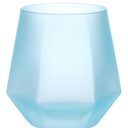 Wine2Go Diamond Silicone Wine Glasses, 9oz, 2Pcs.