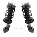 TRQ Front Strut & Coil Spring Assembly Set Driver & Passenger Sides Compatible with 11-17 Honda Odyssey