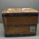 Medline Rollator Walker with Seat, Steel Rolling Walker with 6-inch Wheels Supports up to 350 lbs, Medical Walker, Blue