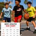 PUMA Boys Short Set - 2 Piece Short Sleeve Crewneck Performance Graphic Tees and Athletic Mesh Shorts for Boys (Sizes: 10-12) (M)