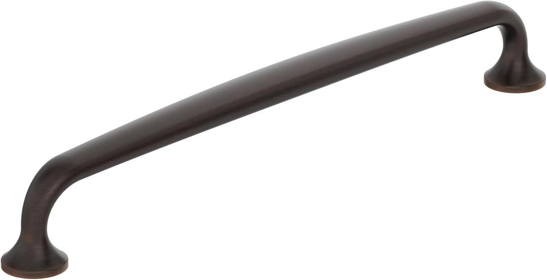 Amerock Renown 8-13/16 inch (224mm) Center-to-Center Oil-Rubbed Bronze Cabinet Pull, BP36987ORB