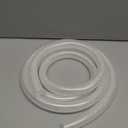 DAVCO 5/8" ID  10 ft Heavy Duty Braided Clear Plastic Vinyl Tubing, Flexible High Pressure Reinforced PVC Vinyl Tube Hose, Non-toxic, BPA Free