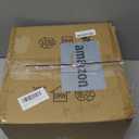 D12.5 Inch Boho Light Fixtures Boho Rattan Pendant Light Flush Mount Mini Chandelier Woven Hanging Light Fixture for Bedroom Hallway Entryway Nursery Kitchen Island (Brown-D320mm)