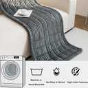 Mivnue Pet Couch Cover, Couch Covers for Dogs, Washable Dog Sofa Covers Couch Protector, Fuzzy Non Slip Couch Slipcover Pet Friendly (Dark Grey, 27.6" x 70.9")