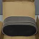 Reusable Large Furniture Movers Sliders for Carpet and Hardwood Floors-8 Pack 9-1/2" Oval Moving Pads Protector for Heavy Duty Sofa Bed Table Desk,Quickly and Easily Move Any Item, Beige