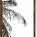 Rustic Walnut 16x24 Frame - Single Frame, 16 x 24 Poster Frame for Artwork, Puzzles, Photos and Movie Posters Picture Frames, Perfect Christmas Frame