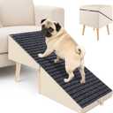 2-in-1 Foldable Dog Ramp Ottoman for Couch, Dog Stairs for Small Dogs