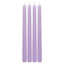 10-Inch Tall Unscented Dripless Taper Candles Bulk 30 Pack - Sage Green Taper Candles Bulk - Smokeless, 6-8 Hour Long Burning - Colored Candlesticks Bulk - Purple 