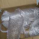 Coffee Mugs Set of 4, Unbreakable Clear Coffee Mugs with Handle, 16 Ounce Reusable Plastic, Dishwasher Safe