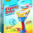 Ninja Blast Flying Disc Launcher for Kids - Boys Toys Ages 4-8 Year Old - Birthday Easter Gifts for Boy Age 4 5 6 7 8 Years - Outdoor Toys Games Gift - Backyard Toy Activities Ideas - 6-8, 5-7