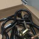 SPECSTAR Universal Motorcycle Stands, 882 Lbs Capacity Front Rear Wheels Lift Combo with U+L Adjustable Swingarm Spool, Heavy Duty Paddock Stands for BMW, Suzuki, Yamaha, Honda, Kawasaki, Black