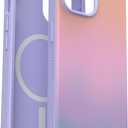 OtterBox iPhone 16e, 15, 14, & 13 Symmetry Series Case - Soft Sunset (Purple), Snaps to MagSafe, Ultra-Sleek, Raised Edges Protect Camera & Screen
