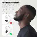 Ear Plugs for Sleeping Noise Cancelling - 35dB Reusable Ear Plugs with 7 Eartips and Carry Case - Flexible Hearing Protection - Replaceable Single/Double Eartips for Sleep, Focus, Travel, Work