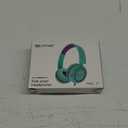 V1 Kids Headphones, Wired Stereo Foldable Tangle-Free 3.5mm Adjustable On-Ear Headphones for Kids for School/Toddlers/Childrens/Teens/Boys/Girls/Ipad/Tablet/Kindle/Phones/Travel/Plane (Green)