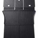 for Tesla Model Y Juniper 5-Seat Rear Trunk Mat with Backrest Mats All-Weather Seat Back Cover Seatback Liner TPE Interior Accessories 2025 2026 New