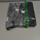 Toploader Binder 4 Pocket Hold 128+Trading Cards in 3" x 4"Top Loaders, Double-Sided Loading 2X2 Pockets Toploaders 35pt-55pt Storage, Ringless Zipper Folder with Tag Design-Black