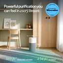 BLUEAIR Air Purifiers for Home Bedroom Dorm Office up to 907 Ft², Blue 511