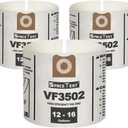 SpaceTent 3 Pack VF3502 Replacement Bags for Rigid 12-16 Gallon Wet/Dry Vacuums, Size A High Efficiency Heavy Duty Dust Filter Bags, Part# 23743