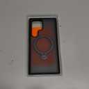 TORRAS 360Spin Magnetic Stand for Samsung Galaxy S24 Ultra Case, Compatible with Magsafe, Military Grade Shockproof Slim Protective S24 Ultra Case with Kickstand & Ring Holder, Ostand Spin, Black