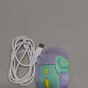 seenda Ergonomic Mouse Wireless, MOU-302 Bluetooth Vertical Mouse Rechargeable, Ergo Optical Mice with 1000/1600/2400 DPI, Volume Knob, 3 Multi-Device Connectivity for Computer/PC/Laptop/Mac, Purple