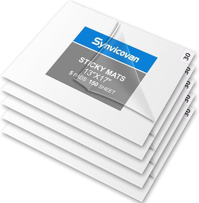 17" x 13" Sticky Mat (5 Packs,150 Sheets,30 Sheets/Pack