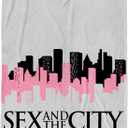 Jay Franco Plush Throw Blanket  Soft & Comfy 50x70 Inches Throw for Couch or Bed  Cozy Home Dcor for Living Room & Bedroom, Grey - Sex and the City