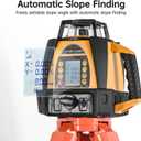 Lipril Dual Grade Laser Level, 204HS Self-Leveling Dual Slope Laser