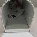 Gibraltar Mailboxes E1100WAM Elite Post-Mount Mailbox, Medium, White Steel - Quantity 1