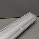 Zebra Roller Shades, Dual Layer Roll Up Blind for Living Room, Semi Sheer Shades Window Privacy Light Control for Day and Night, (Maximum Height 72inch, White Color, Width 30 inch)