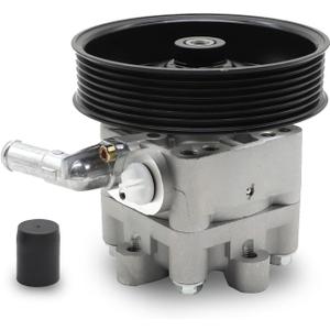 491109N00A Power Steering Pump with Pulley Compatible with 2008-2012 Altima 2009-2014 Maxima Murano 3.5L V6 49110-1AA0A 215485