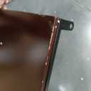 Deco 79 Wood 2 Shelves Console Table with Slim Black Metal Legs, 40" x 14" x 32", Beige