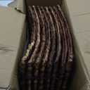 8-Piece Rattan Christmas Tree Collar - 42" Rustic Farmhouse Tree Skirt- Xmas Tree Base Cover for Christmas Decoration- Woven Holiday Tree Ring Accessory for Home, Living Room (Brown, 42 in)