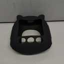 JCHPINE Silicone Cover Case for JBL Clip 4 Portable Bluetooth Speaker, Protective Carrying Case for JBL Clip 4 Portable Bluetooth Speaker Accessories (Black)