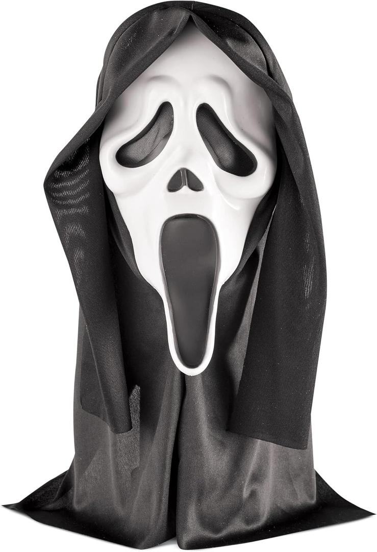 Fun World Ghost Face Mask As Seen In The Movie Scream, Adult
